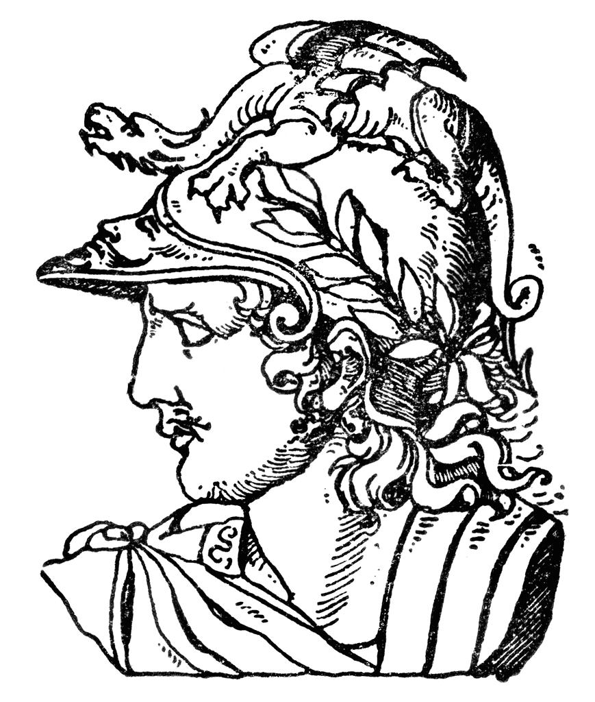 Dibujo para colorear: Mitología romana (Dioses y diosas) #110089 - Dibujos para Colorear e Imprimir Gratis