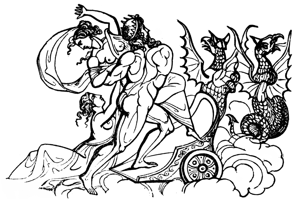 Dibujo para colorear: Mitología romana (Dioses y diosas) #110106 - Dibujos para Colorear e Imprimir Gratis