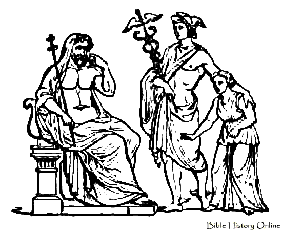 Dibujo para colorear: Mitología romana (Dioses y diosas) #110117 - Dibujos para Colorear e Imprimir Gratis