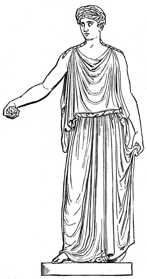Dibujo para colorear: Mitología romana (Dioses y diosas) #110170 - Dibujos para Colorear e Imprimir Gratis