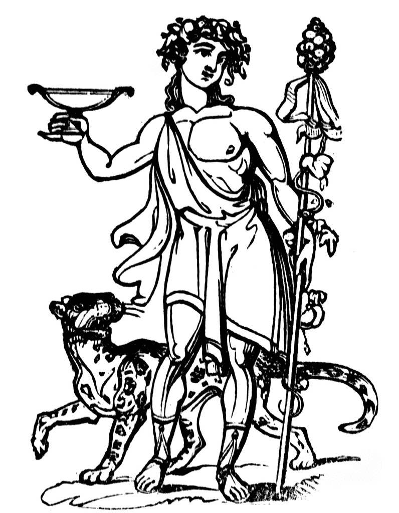 Dibujo para colorear: Mitología romana (Dioses y diosas) #110197 - Dibujos para Colorear e Imprimir Gratis