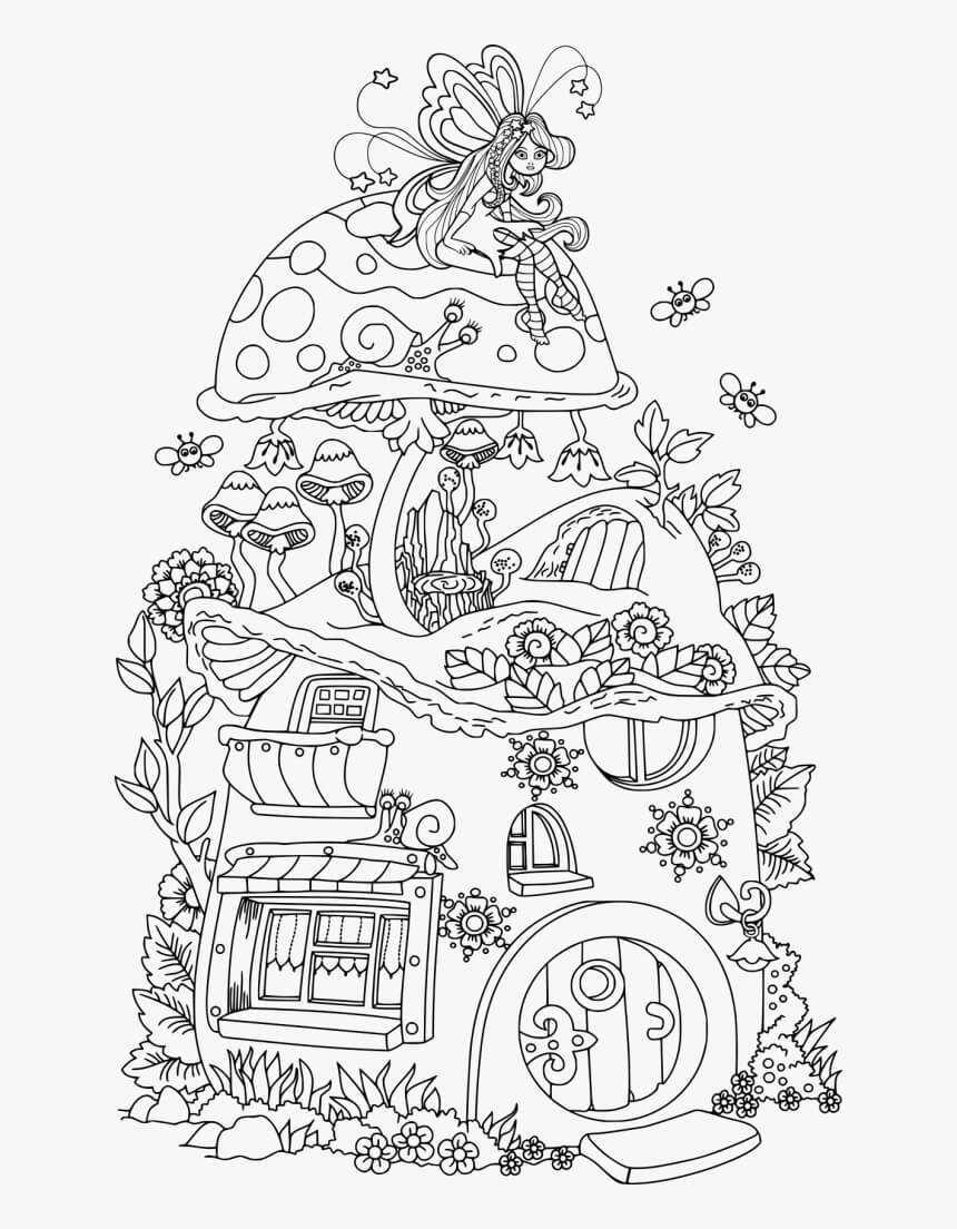 Dibujo gratuito Casa #172208 de la coleccion Edificios y Arquitectura para imprimir