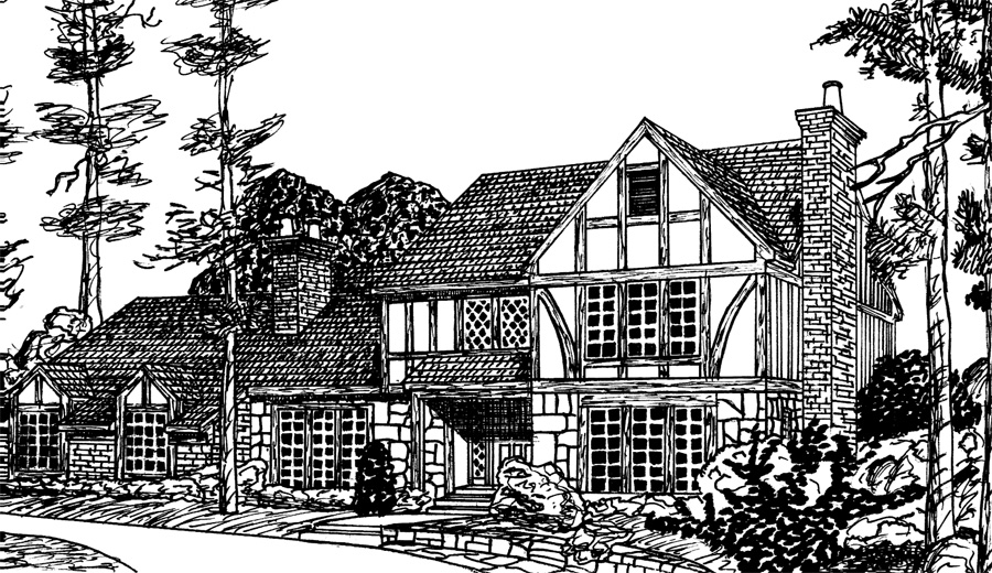 Dibujo para colorear: Casa (Edificios y Arquitectura) #66504 - Dibujos para Colorear e Imprimir Gratis