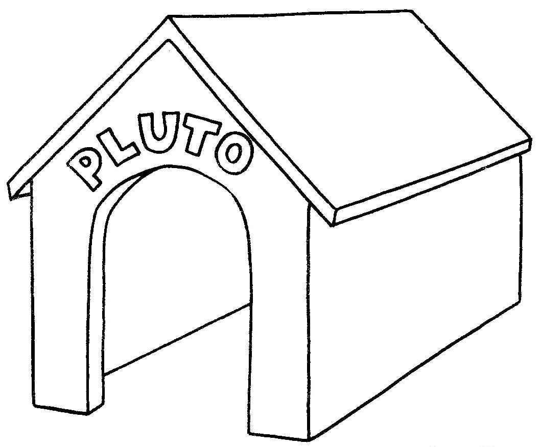 Dibujo para colorear: Caseta de Perro (Edificios y Arquitectura) #62336 - Dibujos para Colorear e Imprimir Gratis