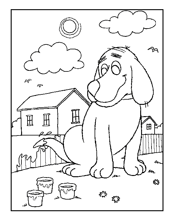 Dibujo para colorear: Caseta de Perro (Edificios y Arquitectura) #62433 - Dibujos para Colorear e Imprimir Gratis