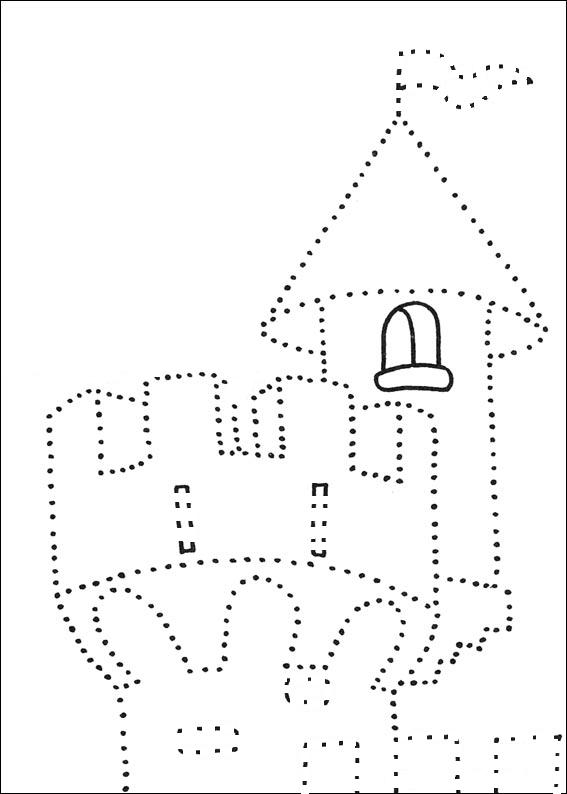 Dibujo para colorear: Castillo (Edificios y Arquitectura) #62194 - Dibujos para Colorear e Imprimir Gratis