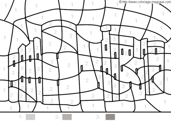 Dibujo para colorear: Castillo (Edificios y Arquitectura) #62219 - Dibujos para Colorear e Imprimir Gratis