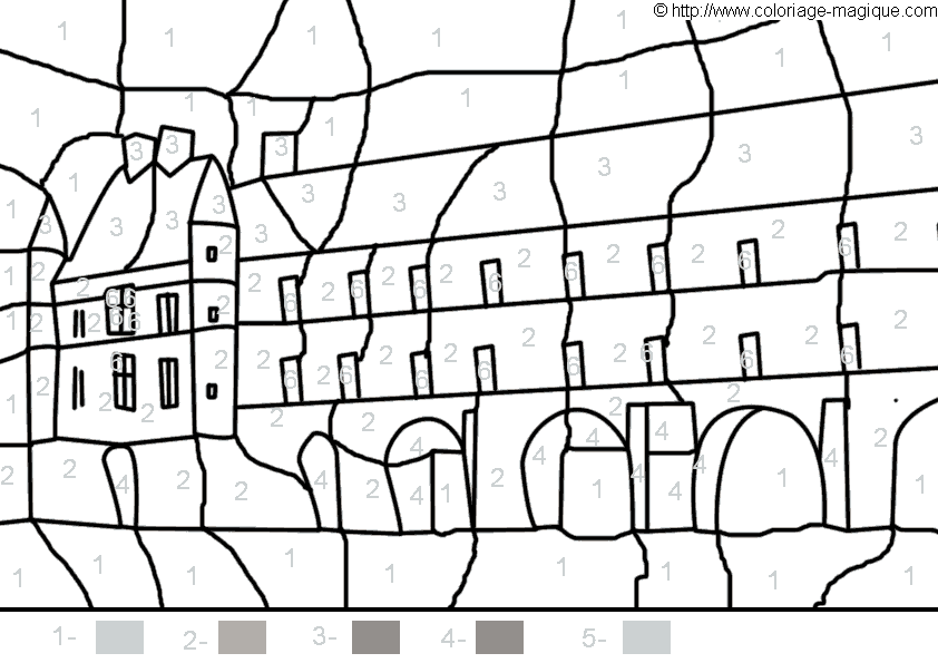 Dibujo para colorear: Castillo (Edificios y Arquitectura) #62278 - Dibujos para Colorear e Imprimir Gratis