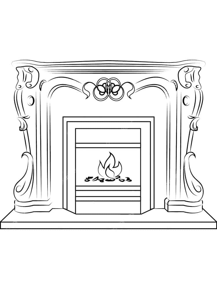 Dibujo gratuito Chimenea #217163 de la coleccion Edificios y Arquitectura para imprimir