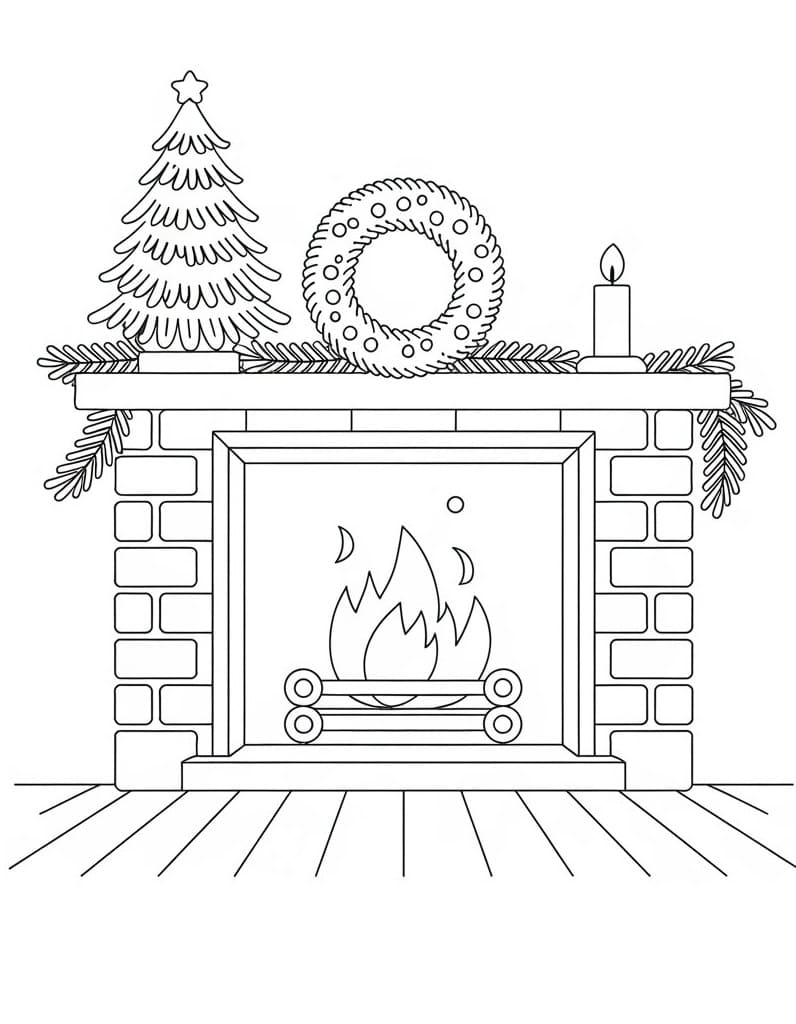 Dibujo gratuito Chimenea #217182 de la coleccion Edificios y Arquitectura para imprimir Dibujo gratuito Chimenea #217182 de la coleccion Edificios y Arquitectura para imprimir