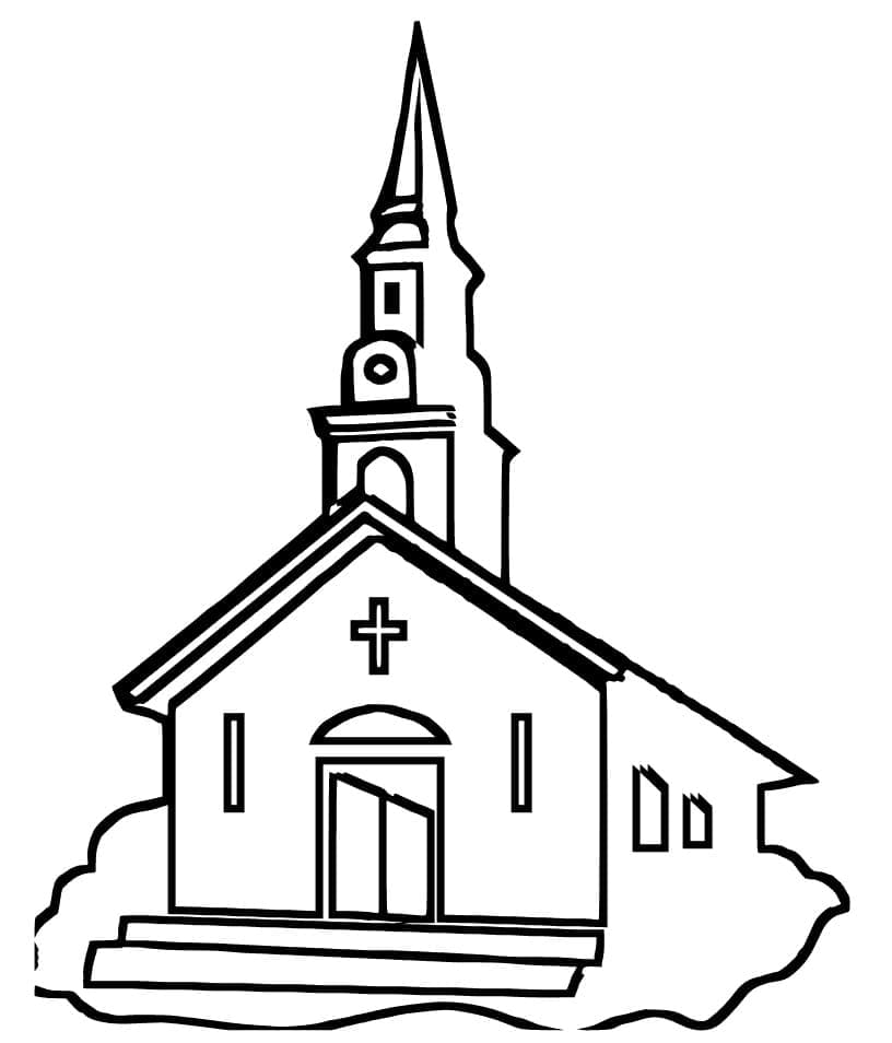 Dibujo gratuito Iglesia #189037 de la coleccion Edificios y Arquitectura para imprimir Dibujo gratuito Iglesia #189037 de la coleccion Edificios y Arquitectura para imprimir
