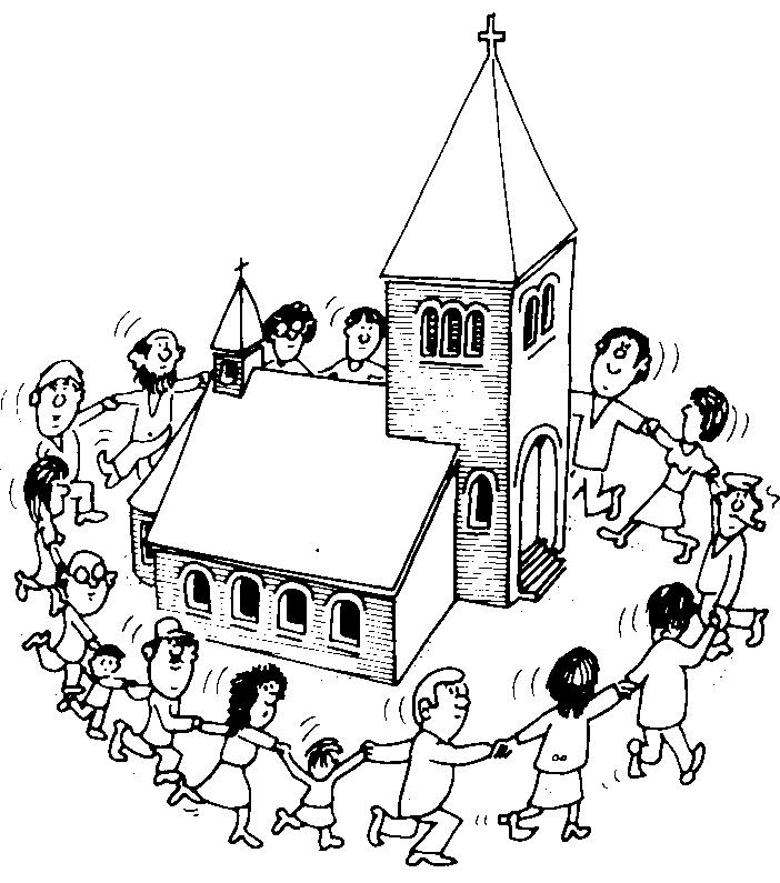 Dibujos de Iglesia #64284 (Edificios y Arquitectura) para colorear –  Páginas imprimibles gratis