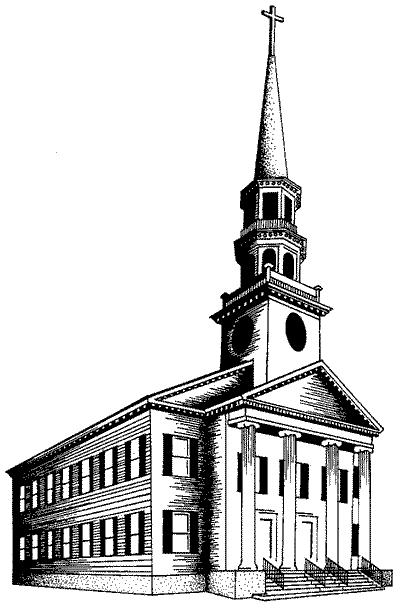 Dibujo para colorear: Iglesia (Edificios y Arquitectura) #64341 - Dibujos para Colorear e Imprimir Gratis
