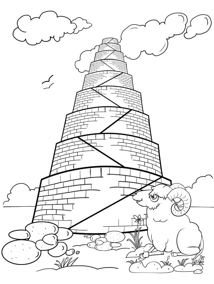 Dibujo gratuito Torre de Babel #213641 de la coleccion Edificios y Arquitectura para imprimir Dibujo gratuito Torre de Babel #213641 de la coleccion Edificios y Arquitectura para imprimir