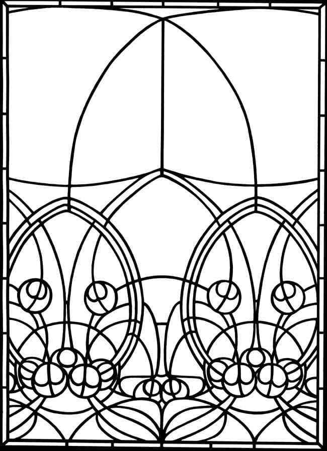 Dibujo gratuito Vitral #174277 de la coleccion Edificios y Arquitectura para imprimir Dibujo gratuito Vitral #174277 de la coleccion Edificios y Arquitectura para imprimir