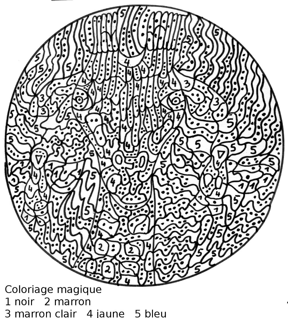 Dibujo para colorear: Dibujos mágicos (Educativo) #126164 - Dibujos para Colorear e Imprimir Gratis