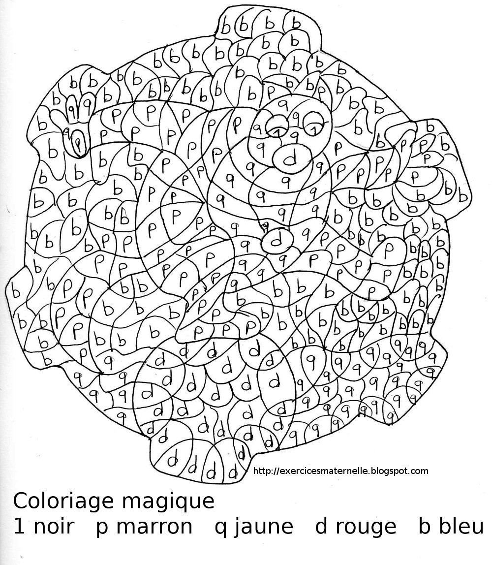 Dibujo para colorear: Dibujos mágicos (Educativo) #126175 - Dibujos para Colorear e Imprimir Gratis