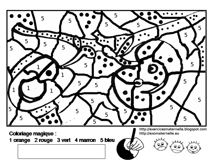 Dibujo para colorear: Dibujos mágicos (Educativo) #126222 - Dibujos para Colorear e Imprimir Gratis