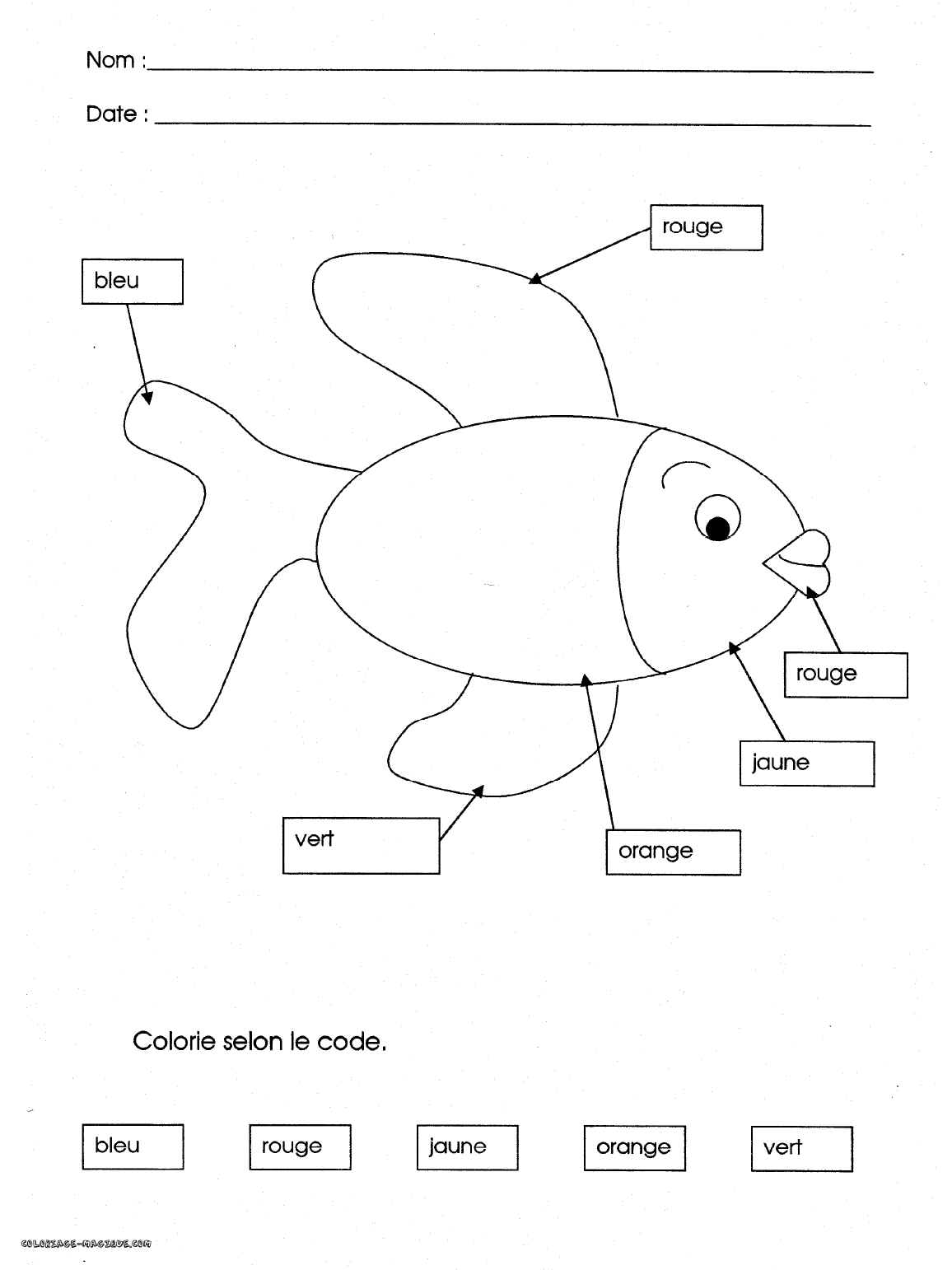 Dibujo para colorear: Dibujos mágicos (Educativo) #126256 - Dibujos para Colorear e Imprimir Gratis