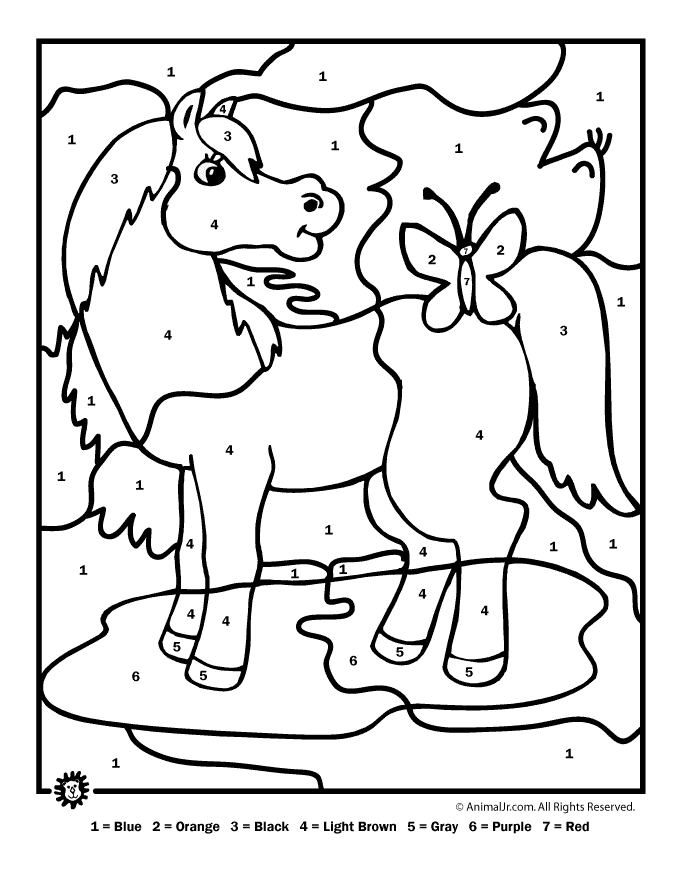 Dibujo para colorear: Dibujos mágicos (Educativo) #126294 - Dibujos para Colorear e Imprimir Gratis