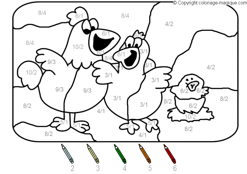 Dibujo para colorear: Dibujos mágicos (Educativo) #126313 - Dibujos para Colorear e Imprimir Gratis