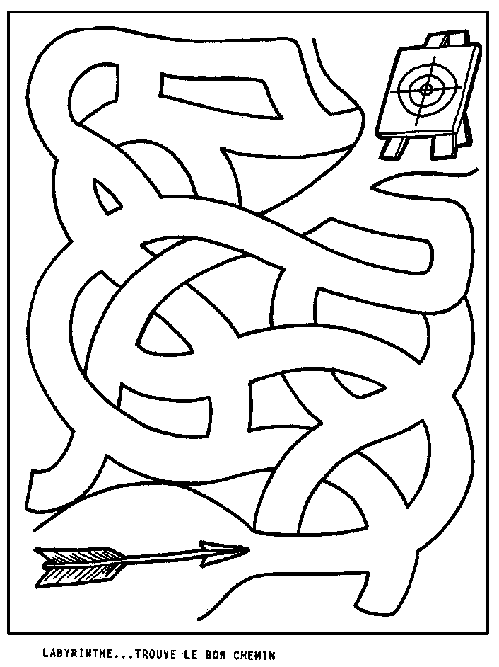 Dibujo para colorear: Laberintos (Educativo) #126462 - Dibujos para Colorear e Imprimir Gratis