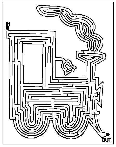 Dibujo para colorear: Laberintos (Educativo) #126540 - Dibujos para Colorear e Imprimir Gratis