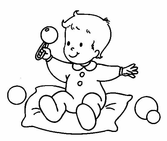 Dibujo gratuito Bebé #179982 de la coleccion Familia y Amigos para imprimir