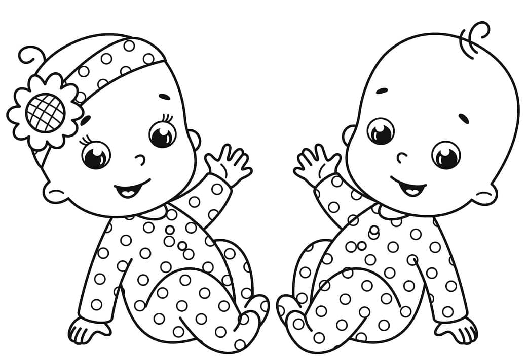 Dibujo gratuito Bebé #180019 de la coleccion Familia y Amigos para imprimir