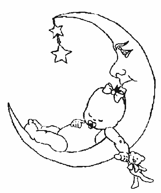 Dibujo para colorear: Bebé (Familia y Amigos) #86604 - Dibujos para Colorear e Imprimir Gratis