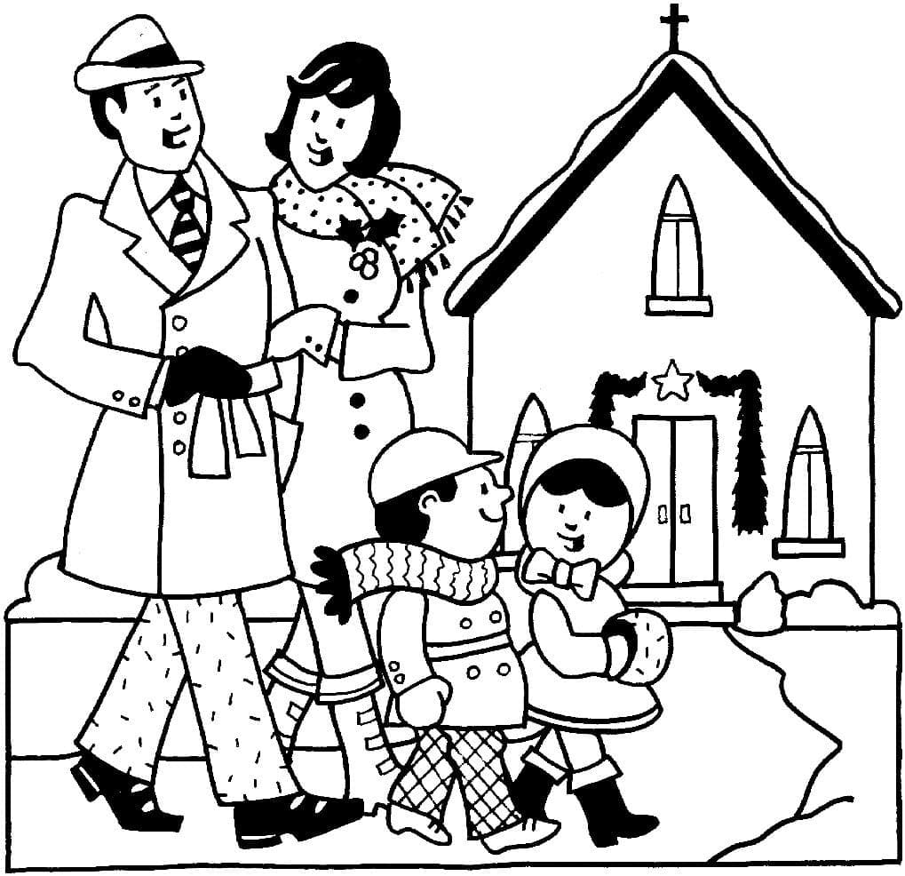 Dibujo gratuito Familia #189335 de la coleccion Familia y Amigos para imprimir