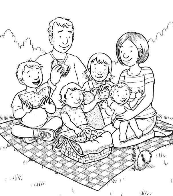 Dibujo gratuito Familia #189340 de la coleccion Familia y Amigos para imprimir