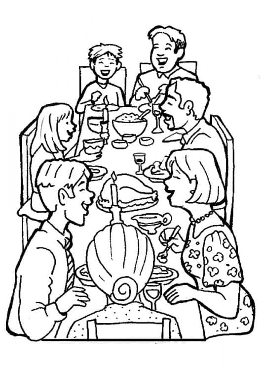 Dibujo gratuito Familia #189351 de la coleccion Familia y Amigos para imprimir
