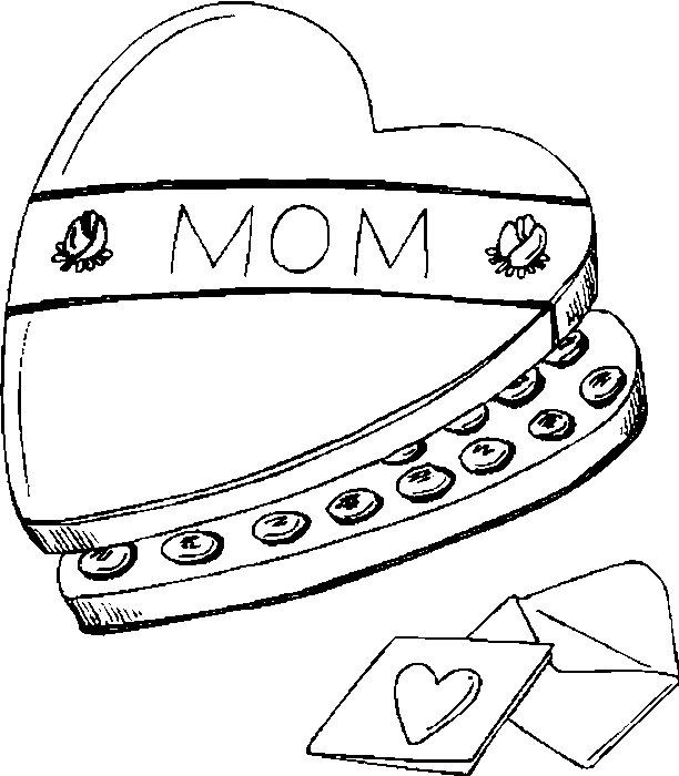 Dibujo gratuito Mamá #101162 de la coleccion Familia y Amigos para imprimir