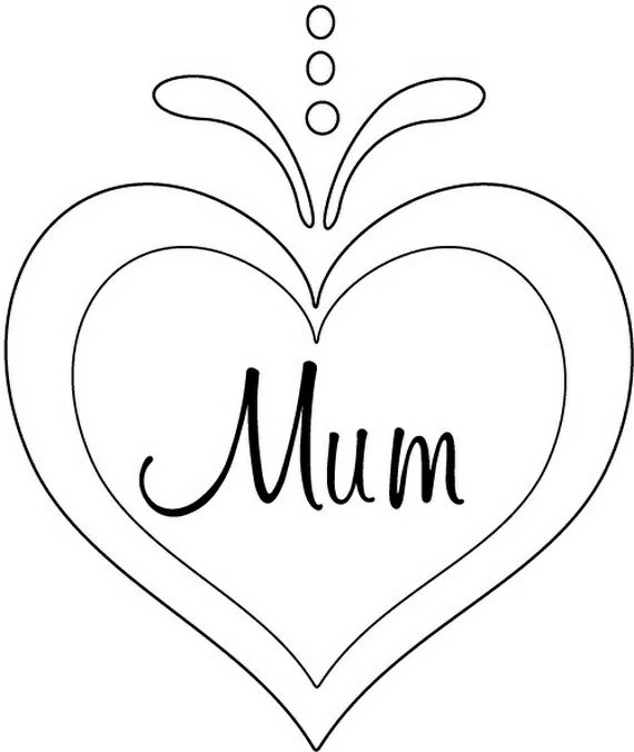 Dibujo gratuito Mamá #101192 de la coleccion Familia y Amigos para imprimir
