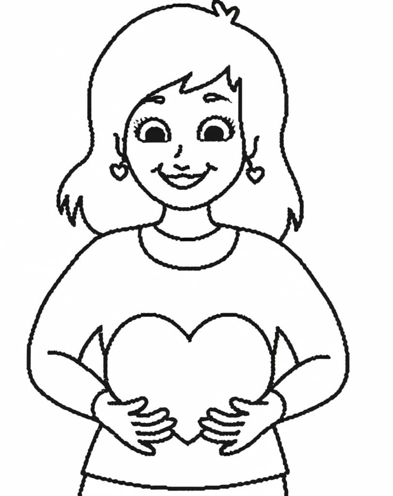 Dibujo gratuito Mamá #209400 de la coleccion Familia y Amigos para imprimir