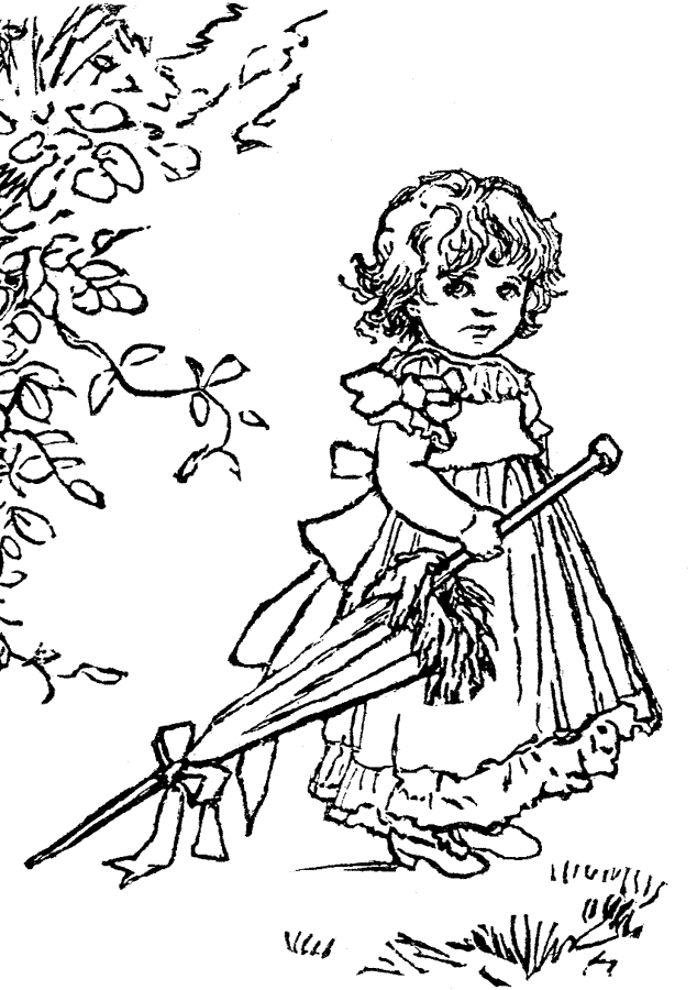 Dibujo gratuito Niña #96500 de la coleccion Familia y Amigos para imprimir