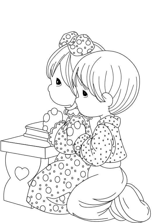 Dibujo gratuito Niña #96736 de la coleccion Familia y Amigos para imprimir