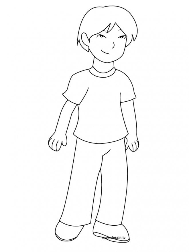 Dibujo gratuito Niño #180953 de la coleccion Familia y Amigos para imprimir Dibujo gratuito Niño #180953 de la coleccion Familia y Amigos para imprimir