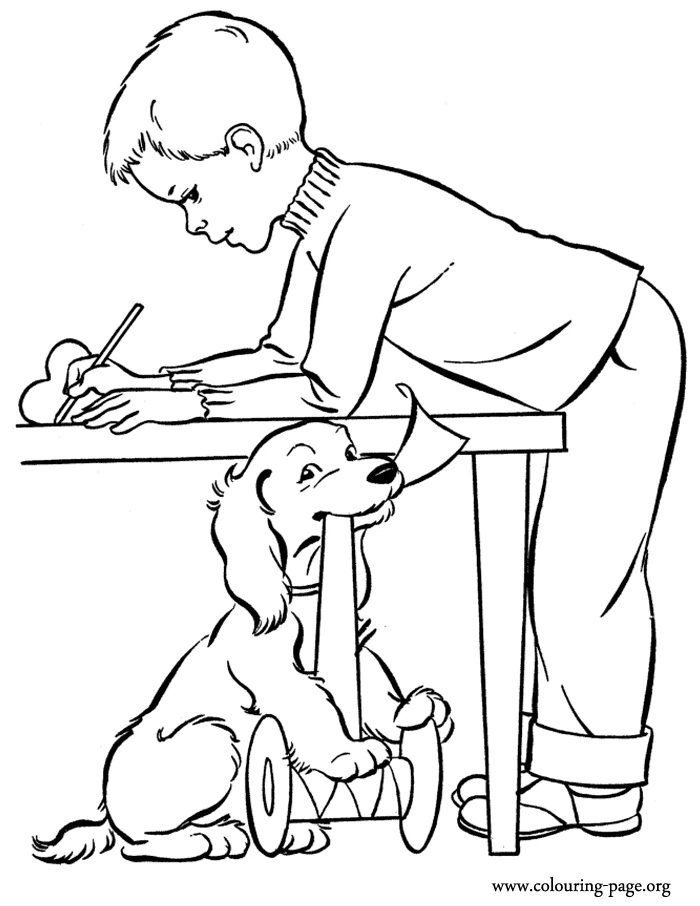 Dibujo gratuito Niño #97363 de la coleccion Familia y Amigos para imprimir