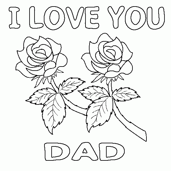 Dibujo gratuito Papá #103588 de la coleccion Familia y Amigos para imprimir