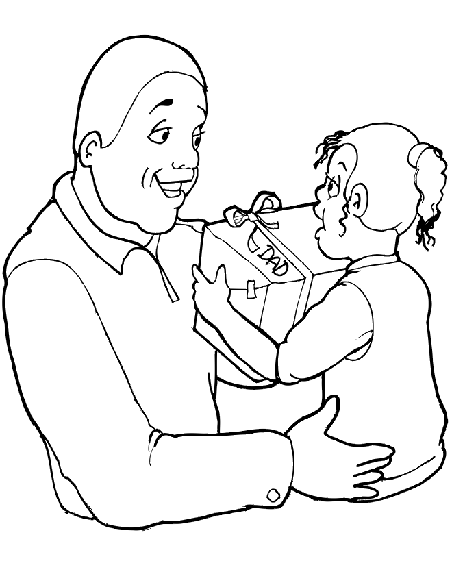 Dibujo gratuito Papá #103677 de la coleccion Familia y Amigos para imprimir