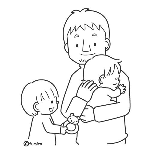 Dibujo gratuito Papá #103775 de la coleccion Familia y Amigos para imprimir