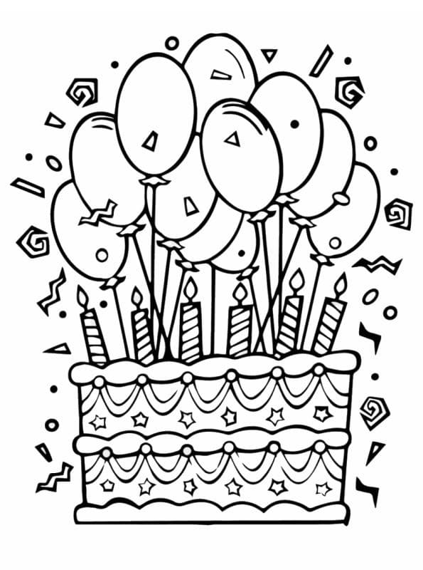 Dibujo gratuito Aniversario #174635 de la coleccion Fiestas y Celebraciones para imprimir