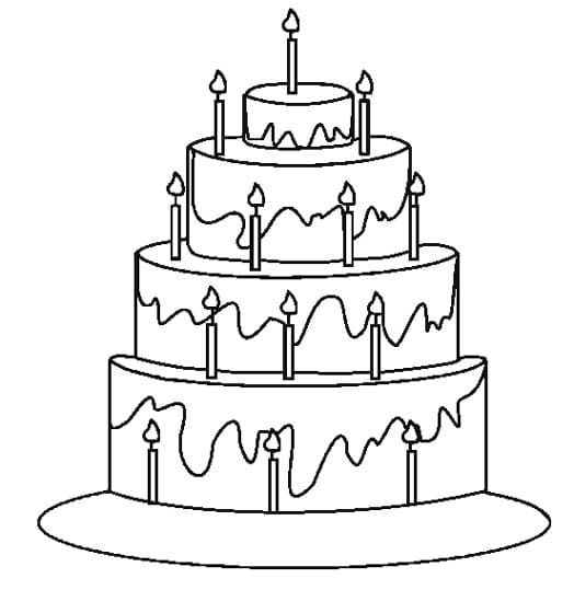 Dibujo gratuito Aniversario #174639 de la coleccion Fiestas y Celebraciones para imprimir