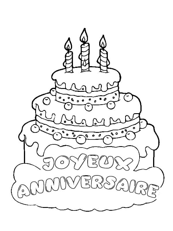 Dibujo gratuito Aniversario #174640 de la coleccion Fiestas y Celebraciones para imprimir