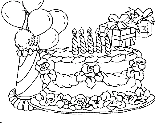 Dibujo gratuito Aniversario #57077 de la coleccion Fiestas y Celebraciones para imprimir