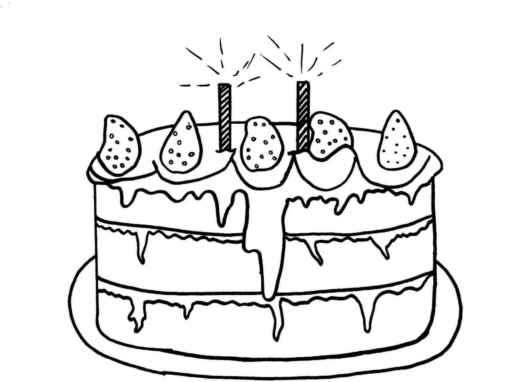 Dibujo gratuito Aniversario #57098 de la coleccion Fiestas y Celebraciones para imprimir