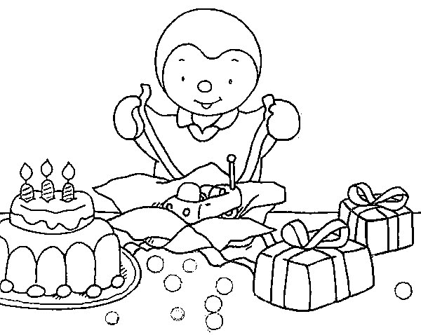 Dibujo gratuito Aniversario #57146 de la coleccion Fiestas y Celebraciones para imprimir