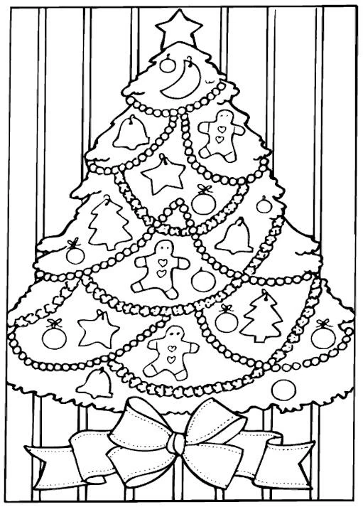 Dibujo gratuito Árbol de Navidad #167437 de la coleccion Fiestas y Celebraciones para imprimir Dibujo gratuito Árbol de Navidad #167437 de la coleccion Fiestas y Celebraciones para imprimir